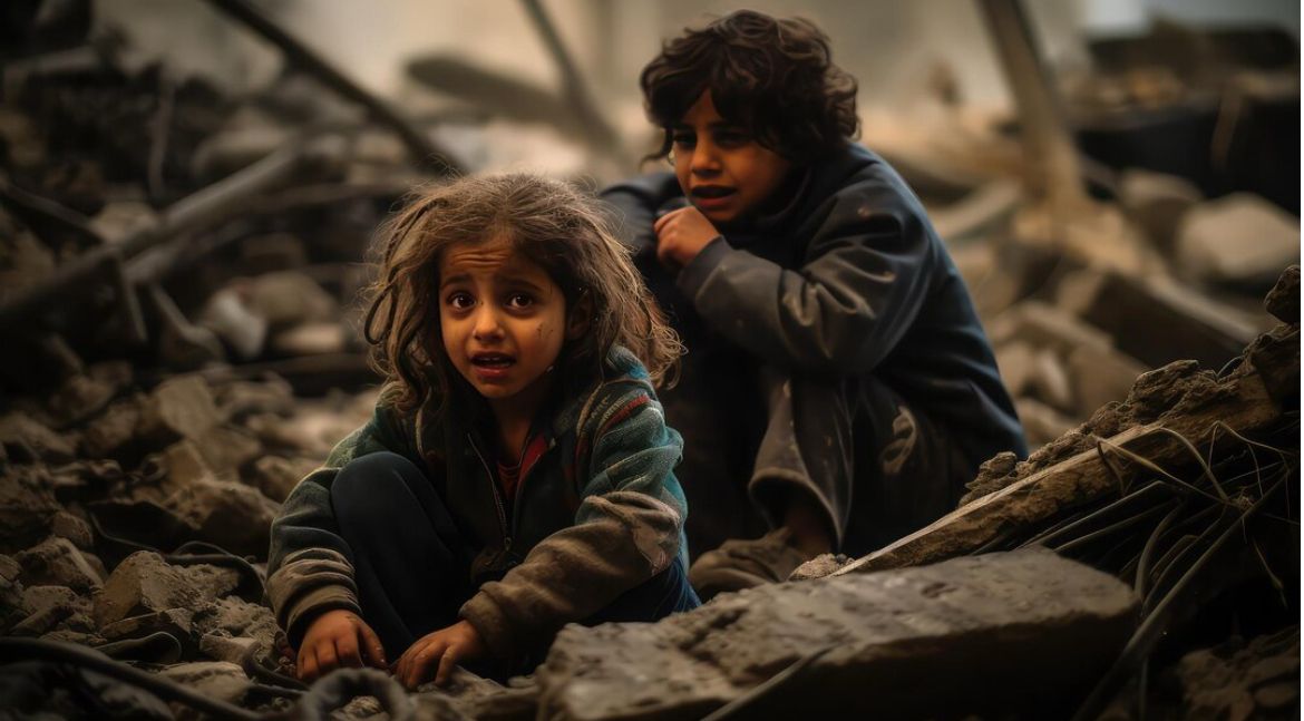 Fələstinli uşaqlar tibbi yardım üçün İtaliyaya aparılıb