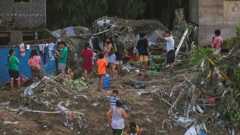 Filippində "Kalmaegi" qasırğası nəticəsində ölənlərin sayı 204-ə çatıb