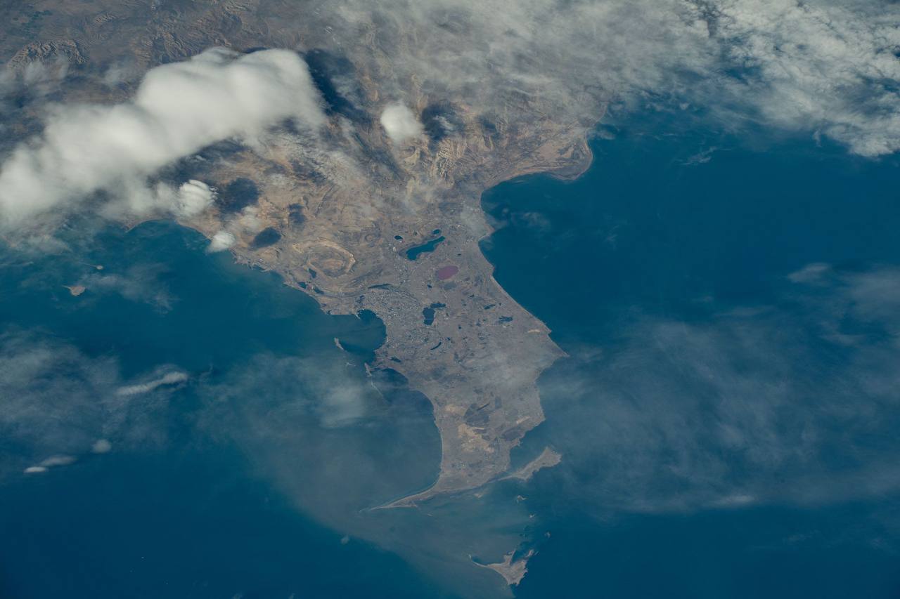 Türkiyənin ilk astronavtı kosmosdan çəkdiyi foto ilə Azərbaycanı təbrik edib - FOTO