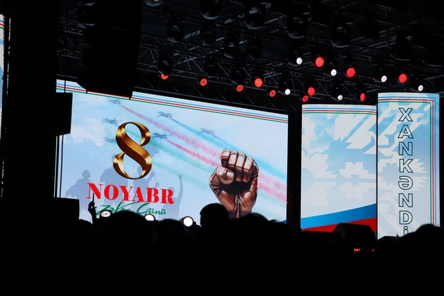 Xankəndidə Zəfər Günü qeyd olunub - YENİLƏNİB