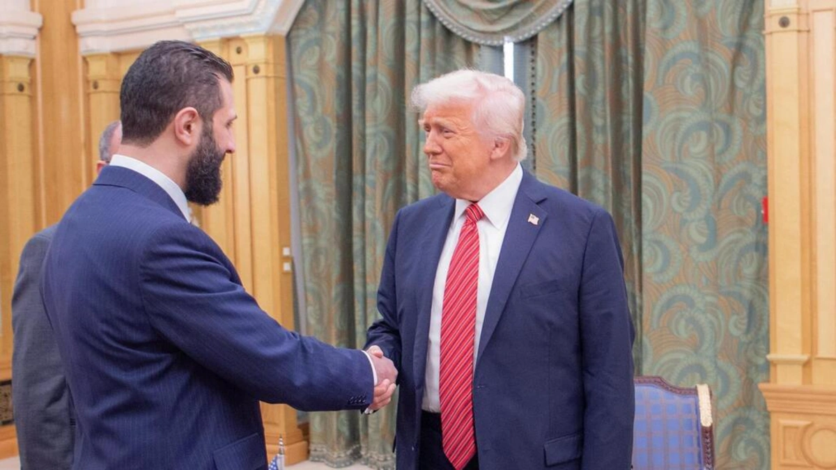 Tramp və Əl Şaraa arasında görüş olub - YENİLƏNİB