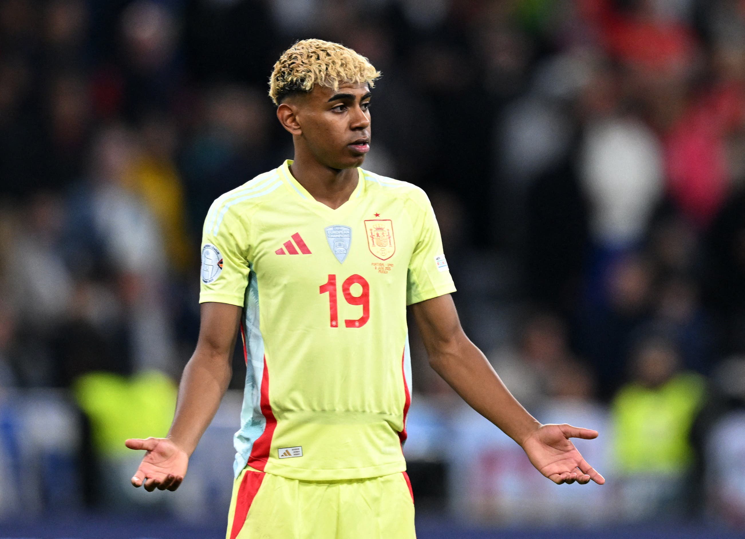 Yamal İspaniya millisinin heyətindən çıxarıldı 