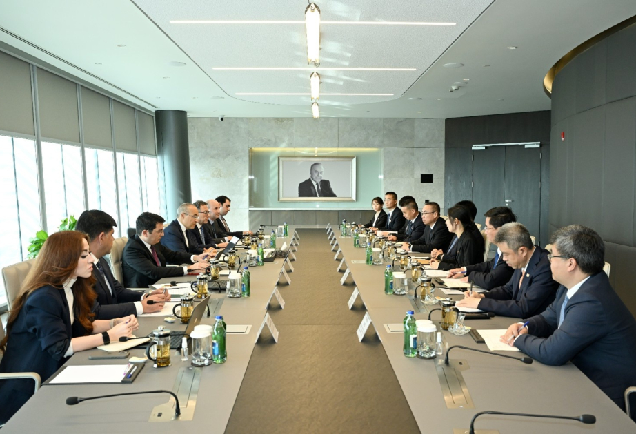 Azərbaycan və Çin arasında yaşıl enerji və yaşıl sənaye parkı layihələri müzakirə edilib