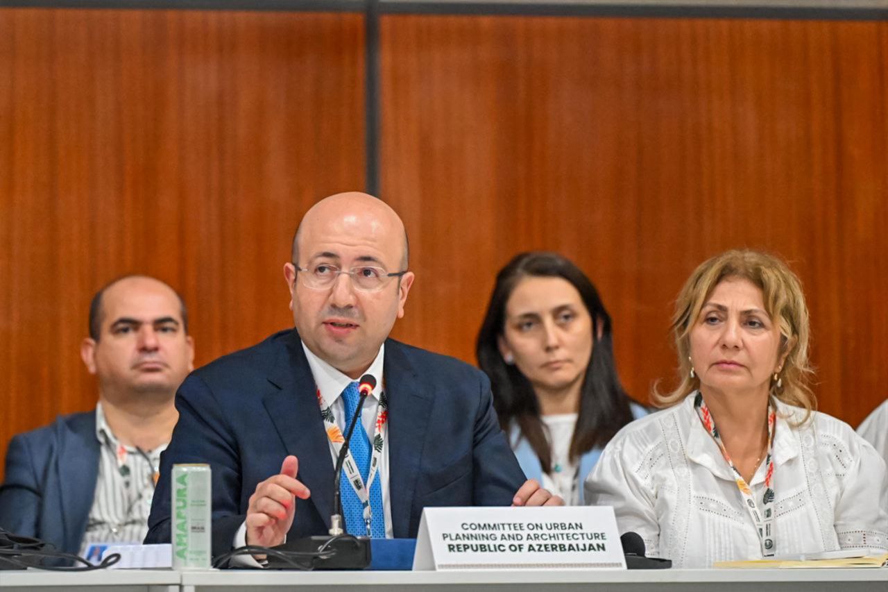 Anar Quliyev COP30 çərçivəsində Şəhərsalma və İqlim Dəyişmələri üzrə Nazirlər Görüşündə iştirak edib