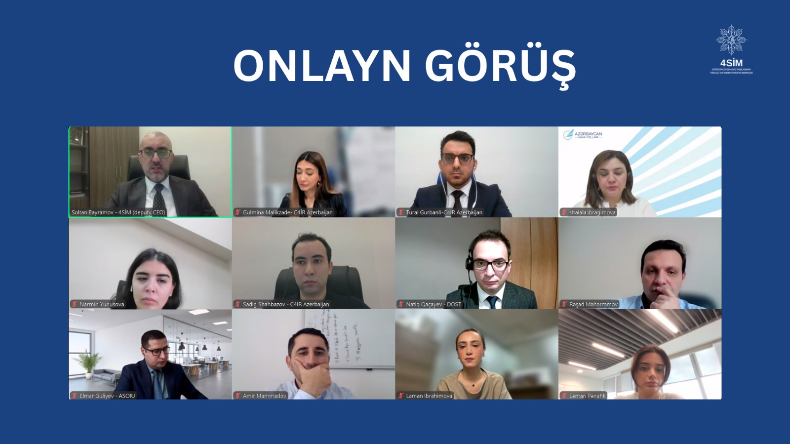 “Azərbaycan Bacarıqlar Akseleratoru” layihəsi ilə bağlı onlayn görüş keçirilib