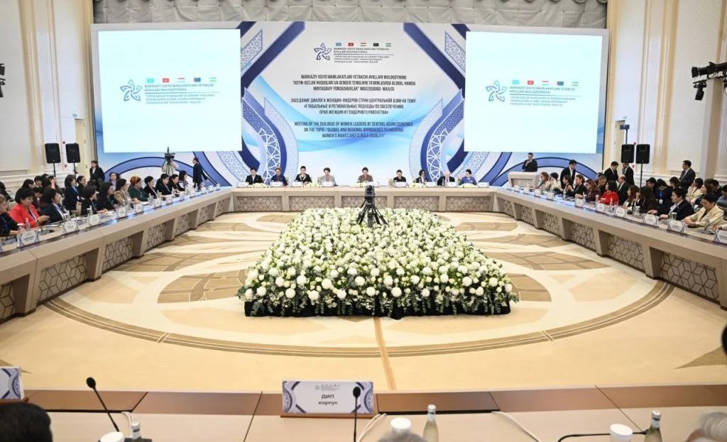 Daşkənddə Mərkəzi Asiya ölkələrinin qadın liderlərinin dialoq toplantısı başlayıb