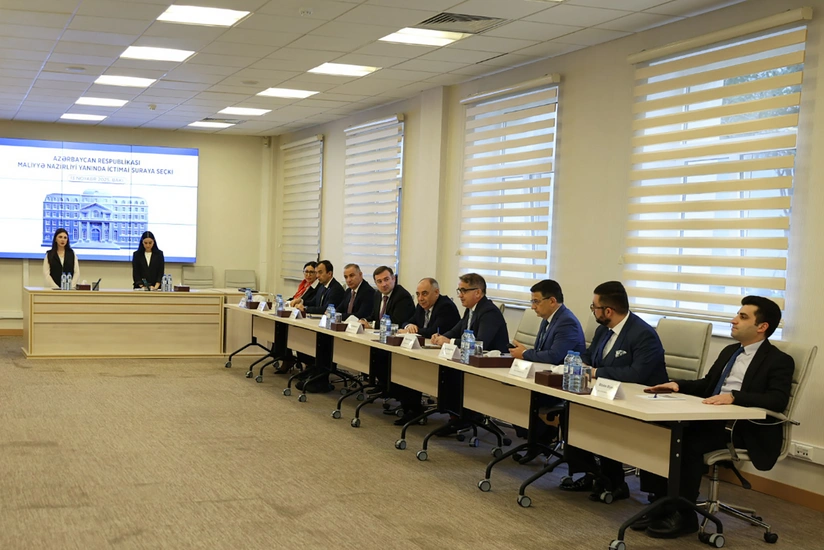 Maliyyə Nazirliyi yanında İctimai Şuraya 7 nəfər üzv seçilib - Fotolar