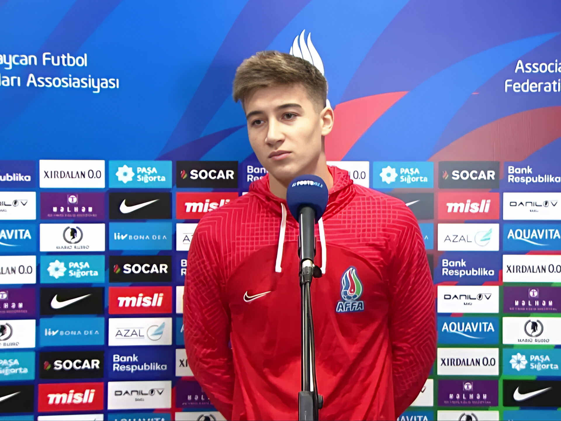 Azərbaycan millisinin üzvü futboldan 45 günlük uzaqlaşdırıldı