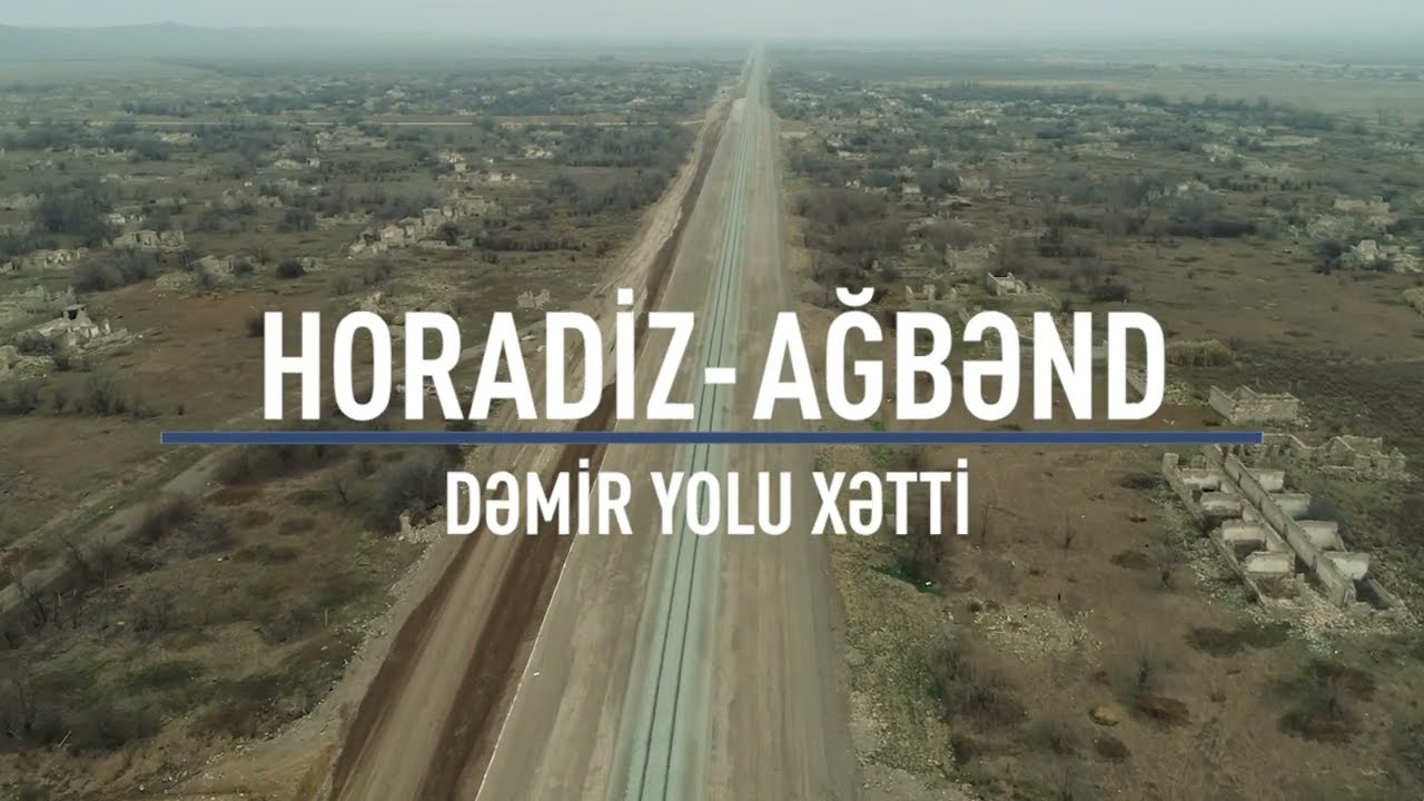Horadiz-Ağbənd dəmiryol xəttində tikinti işlərinin 68 faizi tamamlanıb