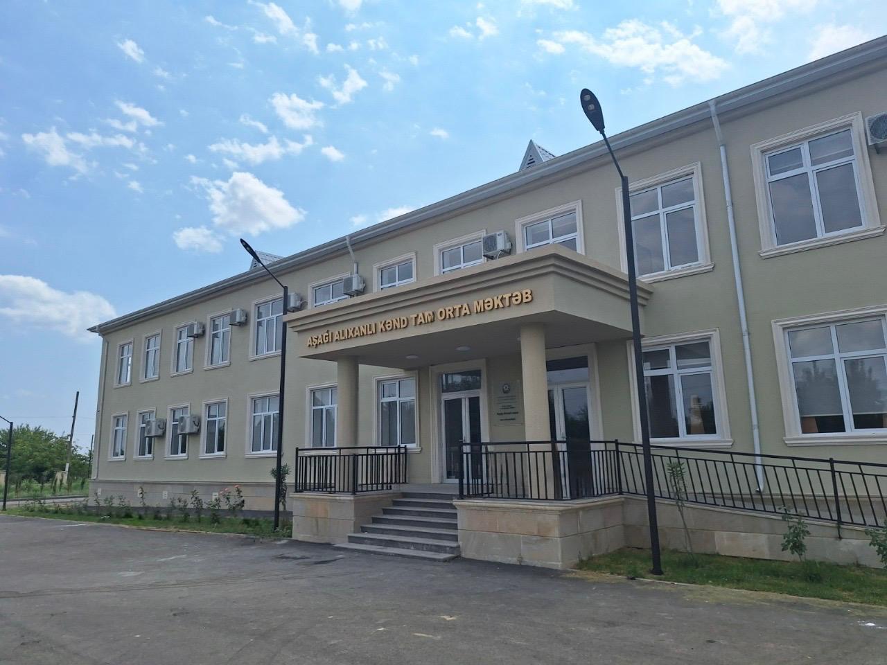 Bölgələrdə təhsil infrastrukturu yenilənməyə davam edir - FOTOLAR